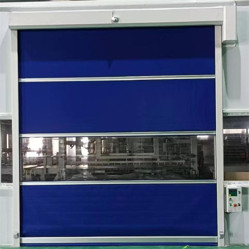 快速門安裝現場 (3)